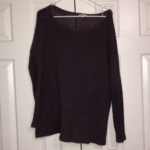 Purple Piko Sweater